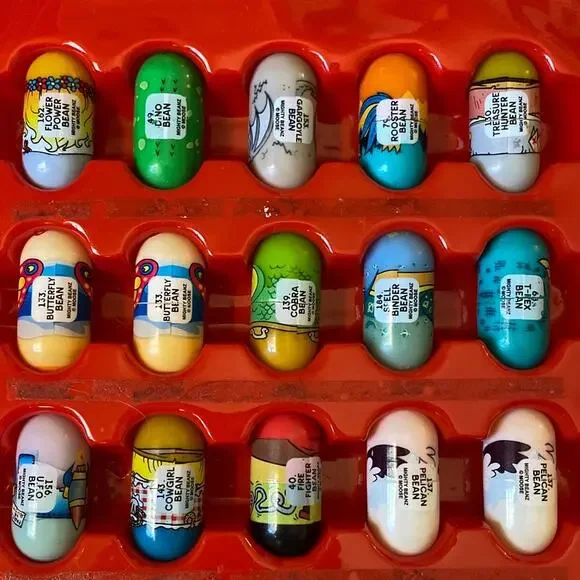 Mighty Beanz 45 Bundle mixed lot - 4 Pokemon - 41 regular with case Vintage - Picture 2 of 16